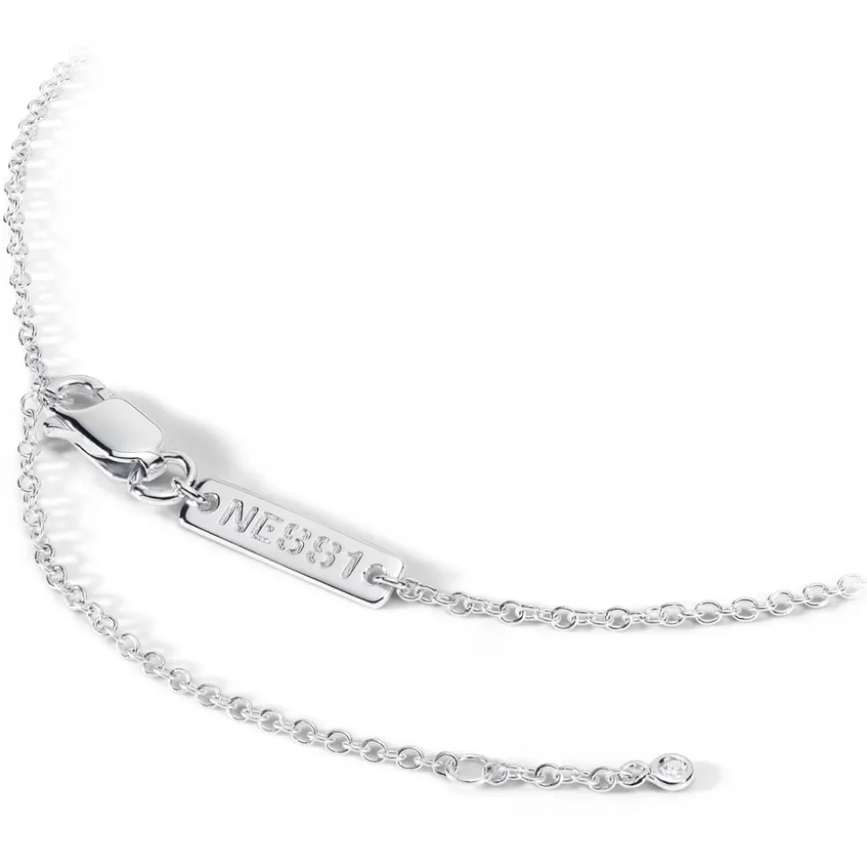 NESS1 - Sex Bomb Necklace 9kt White Gold and Diamonds - Sex Bomb Collection - Handcrafted Necklace - High Quality Luxury - Avvenice