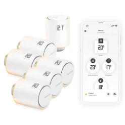 Netatmo - 6 Additional Valves - Intelligent Valves - Avvenice