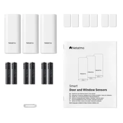 Netatmo - Bundle Smart Door and Window Sensors : 2 packs of 3 - Smart Sensors - Avvenice