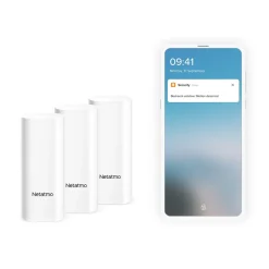 Netatmo - Pack Smart Indoor Siren + Smart Door and Window Sensors - Smart Siren - Avvenice