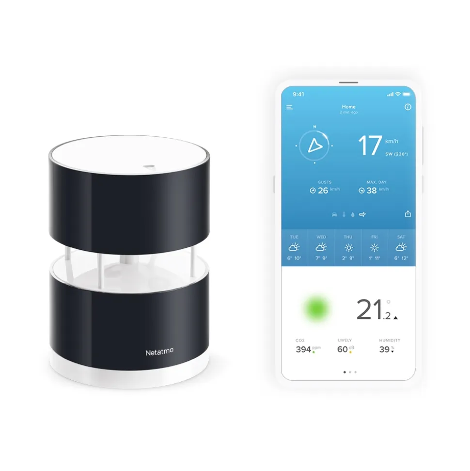 Netatmo - Rain Gauge and Wind Gauge Pack - Weather Instruments - Avvenice