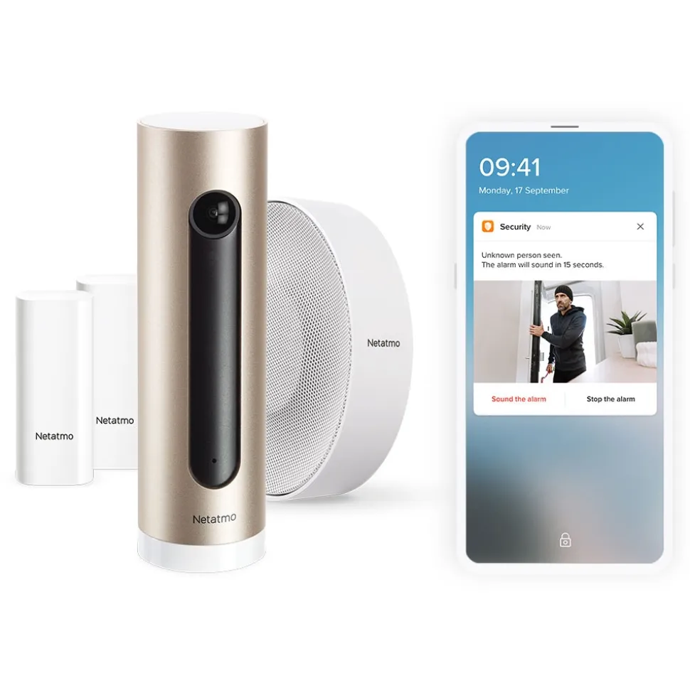 Netatmo - Smart Alarm System with Camera - Smart Alarm - Avvenice