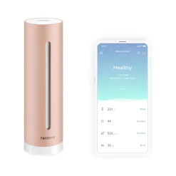 Netatmo - Smart Indoor Air Quality Monitor - Healthy Home Coach - Intelligent Comfort Meter of Your Home Smart Home - Avvenice
