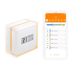 Netatmo - Smart Thermostat for Autonomous Boiler - Intelligent Thermostat - Smart Home - Avvenice