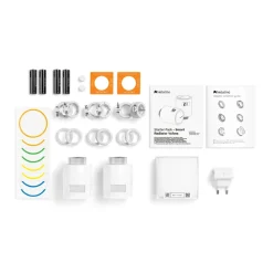 Netatmo - Starter Pack - Basic Kit for Centralized Heating Systems - Intelligent Valves - Smart Home - Radiator Valves - Avvenice