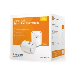 Netatmo - Starter Pack - Basic Kit for Centralized Heating Systems - Intelligent Valves - Smart Home - Radiator Valves - Avvenice