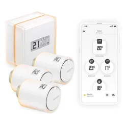 Netatmo - Thermostat + 3 Valves - Smart Thermostat - Avvenice