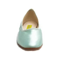 Nicolao Atelier - Ballerina Shoe - Woman Blue Tiffany Color - Ballerina Shoe - Made in Italy - Luxury Exclusive Collection - Avvenice