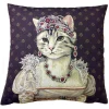 Nicolao Atelier - Cushion with Portrait of Tosca - Pillow - Made in Italy - Luxury Exclusive Collection - Avvenice