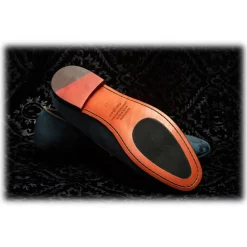 Nicolao Atelier - Damask Slipper Shoe - Light Blue Color Man - Shoe - Made in Italy - Luxury Exclusive Collection - Avvenice