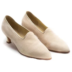 Nicolao Atelier - Décolleté Shoes - Woman Butter Color - Shoe - Made in Italy - Luxury Exclusive Collection - Avvenice