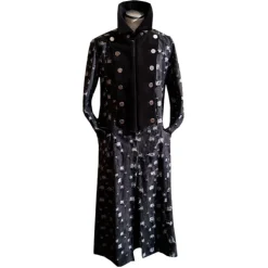 Nicolao Atelier - Denim Coat - Black for Man - Coat - Made in Italy - Luxury Exclusive Collection - Avvenice