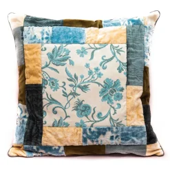 Nicolao Atelier - Liseree Rubelli Pillow - Shades of Light Blue - Pillow - Made in Italy - Luxury Exclusive Collection - Avvenice