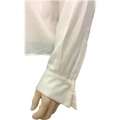 Nicolao Atelier - Men's Shirt with Folding Scarf - Shirt - Made in Italy - Luxury Exclusive Collection - Avvenice