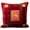 Nicolao Atelier - Patchwork Cushion in Rubelli Fabric - Lion Shade Red - Pillow - Made in Italy - Luxury Exclusive Collection - Avvenice