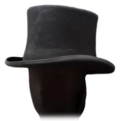 Nicolao Atelier - 800's Cylinder - Black - Hats - Made in Italy - Luxury Exclusive Collection - Avvenice