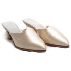Nicolao Atelier - Sabot - Woman Color Cream - Shoe - Made in Italy - Luxury Exclusive Collection - Avvenice