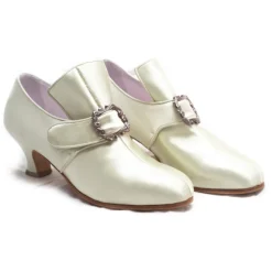 Nicolao Atelier - Shoe '700 - Woman Pearl Color (Kidskin) - Shoe - Made in Italy - Luxury Exclusive Collection - Avvenice