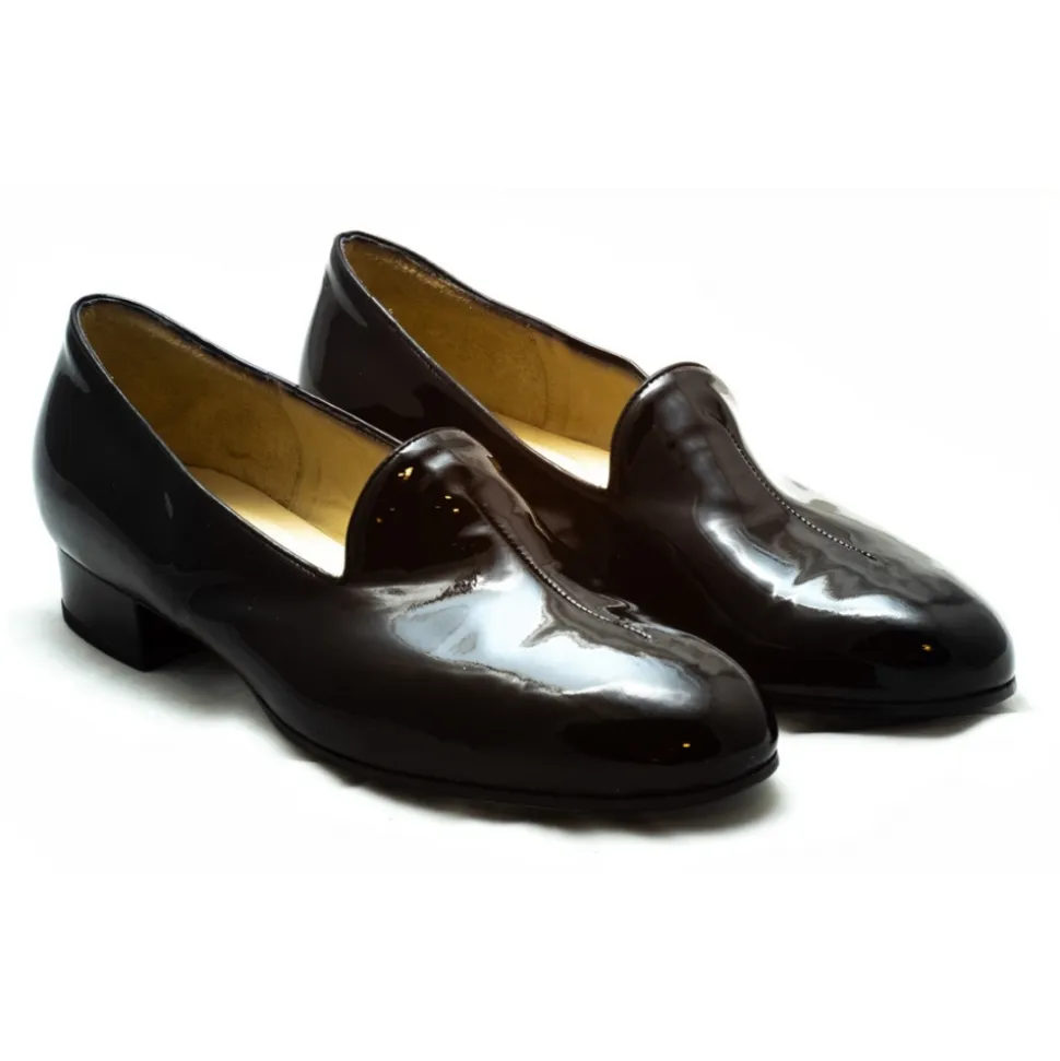 Nicolao Atelier - Slipper Shoe - Man Black Color (Varnish) - Shoe - Made in Italy - Luxury Exclusive Collection - Avvenice