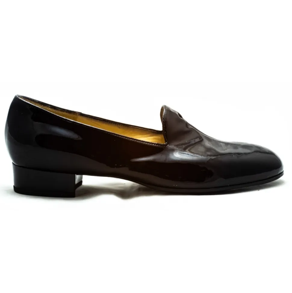 Nicolao Atelier - Slipper Shoe - Man Black Color (Varnish) - Shoe - Made in Italy - Luxury Exclusive Collection - Avvenice