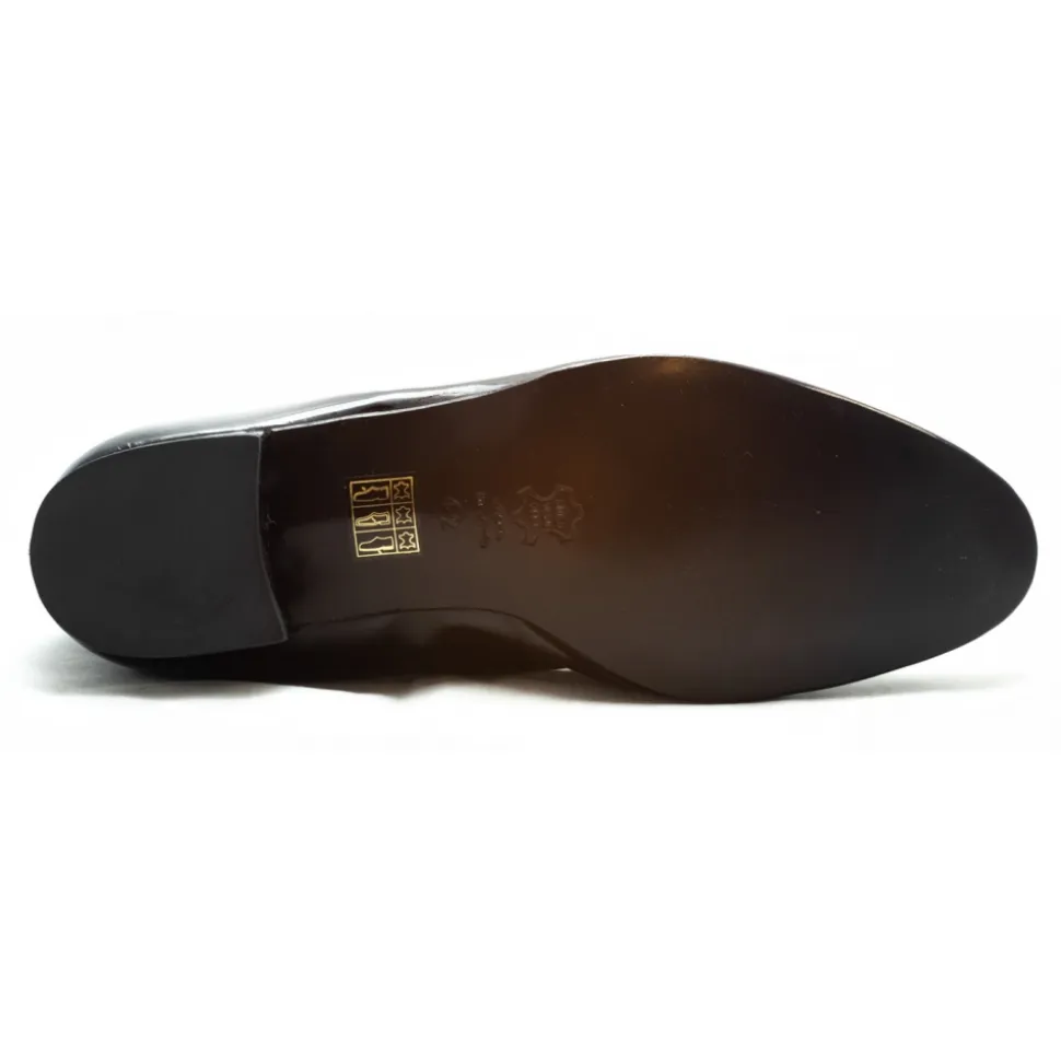 Nicolao Atelier - Slipper Shoe - Man Black Color (Varnish) - Shoe - Made in Italy - Luxury Exclusive Collection - Avvenice