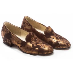 Nicolao Atelier - Slipper Shoe - Woman Brown Color - Shoe - Made in Italy - Luxury Exclusive Collection - Avvenice