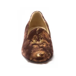 Nicolao Atelier - Slipper Shoe - Woman Brown Color - Shoe - Made in Italy - Luxury Exclusive Collection - Avvenice