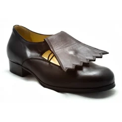 Nicolao Atelier - Slipper Shoe - Man Black Color with Fringe - Shoe - Made in Italy - Luxury Exclusive Collection - Avvenice