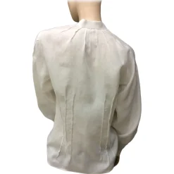 Nicolao Atelier - Women's Shirt Pattern of Late 19th Century Inspiration - Shirt - Made in Italy - Luxury Exclusive Collection - Avvenice