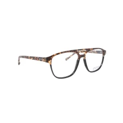 No Logo Eyewear - NOL30218 - Glossy Black and Havana - Eyeglasses - Avvenice