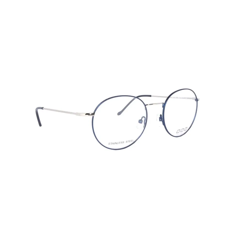 No Logo Eyewear - NOL71014 - Silver and Blue - Eyeglasses - Avvenice