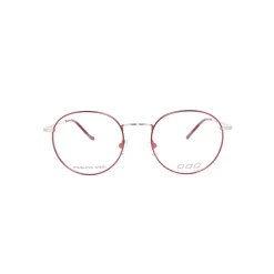 No Logo Eyewear - NOL71014 - Silver and Red - Eyeglasses - Avvenice