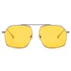 No Logo Eyewear - NOL18066 Sun - Yellow and Silver -  Sunglasses - Avvenice