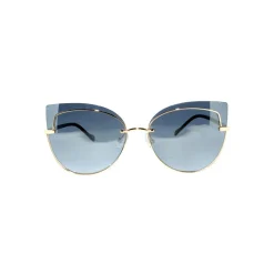 No Logo Eyewear - NOL09998 Sun - Glossy Gold - Sunglasses - Avvenice
