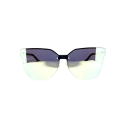 No Logo Eyewear - NOL09962 Sun - Matt Dark Blue and Silver - Sunglasses - Avvenice
