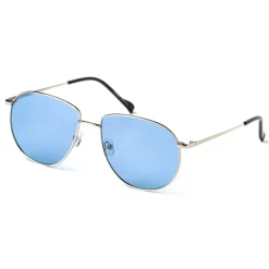 No Logo Eyewear - NOL19031 Sun - Light Blue and Silver -  Sunglasses - Avvenice