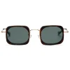 No Logo Eyewear - NOL19013 Sun - Dark Green and Havana -  Sunglasses - Avvenice