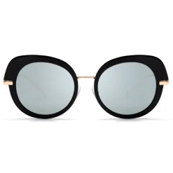 No Logo Eyewear - NOL81032 Sun - Black and Gold - Sunglasses - Avvenice