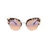 No Logo Eyewear - NOL09946 Sun - Rose Havana and Gold - Sunglasses - Avvenice