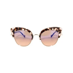 No Logo Eyewear - NOL09946 Sun - Rose Havana and Gold - Sunglasses - Avvenice