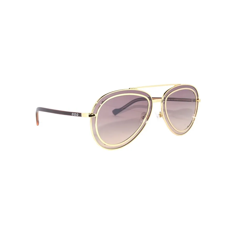 No Logo Eyewear - NOL9967 Sun - Dark Gold - Sunglasses - Avvenice