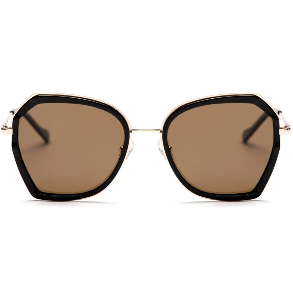 No Logo Eyewear - NOL19007 Sun - Brown and Black - Sunglasses - Avvenice