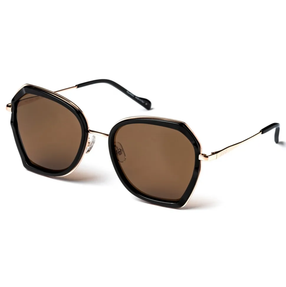 No Logo Eyewear - NOL19007 Sun - Brown and Black - Sunglasses - Avvenice