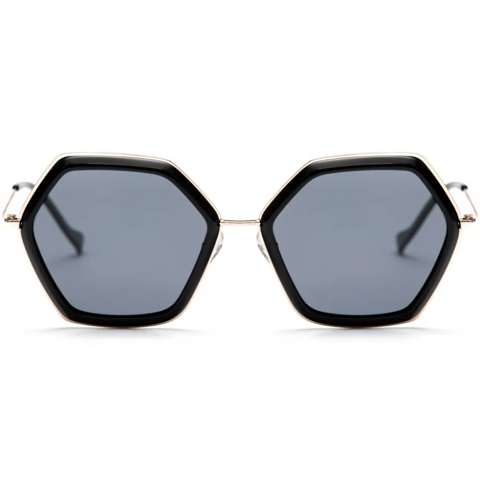 No Logo Eyewear - NOL19008 Sun - Black - Sunglasses - Avvenice