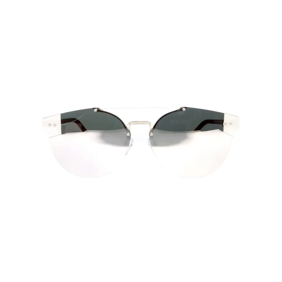 No Logo Eyewear - NOL09963 Sun - Matt Black and Silver - Sunglasses - Avvenice