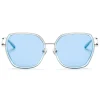 No Logo Eyewear - NOL19006 Sun - Light Blue and Silver -  Sunglasses - Avvenice