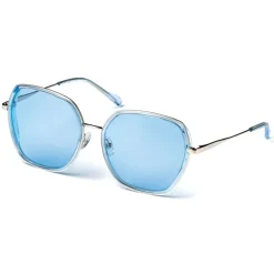 No Logo Eyewear - NOL19006 Sun - Light Blue and Silver -  Sunglasses - Avvenice