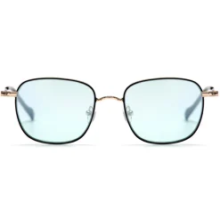 No Logo Eyewear - NOL81017 Sun - Light Blue and Gold -  Sunglasses - Avvenice