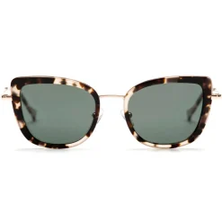 No Logo Eyewear - NOL81034 Sun - Light Havana and Gold - Sunglasses - Avvenice