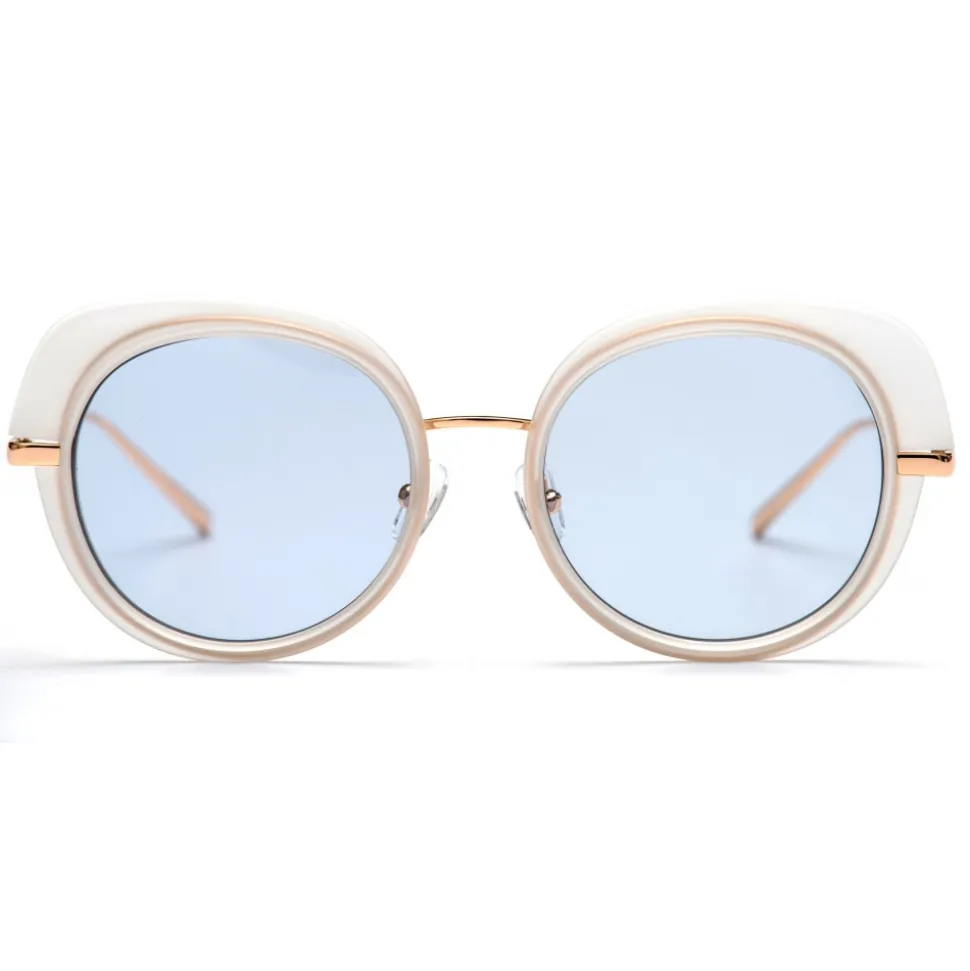 No Logo Eyewear - NOL81032 Sun - Crystal and Gold - Sunglasses - Avvenice